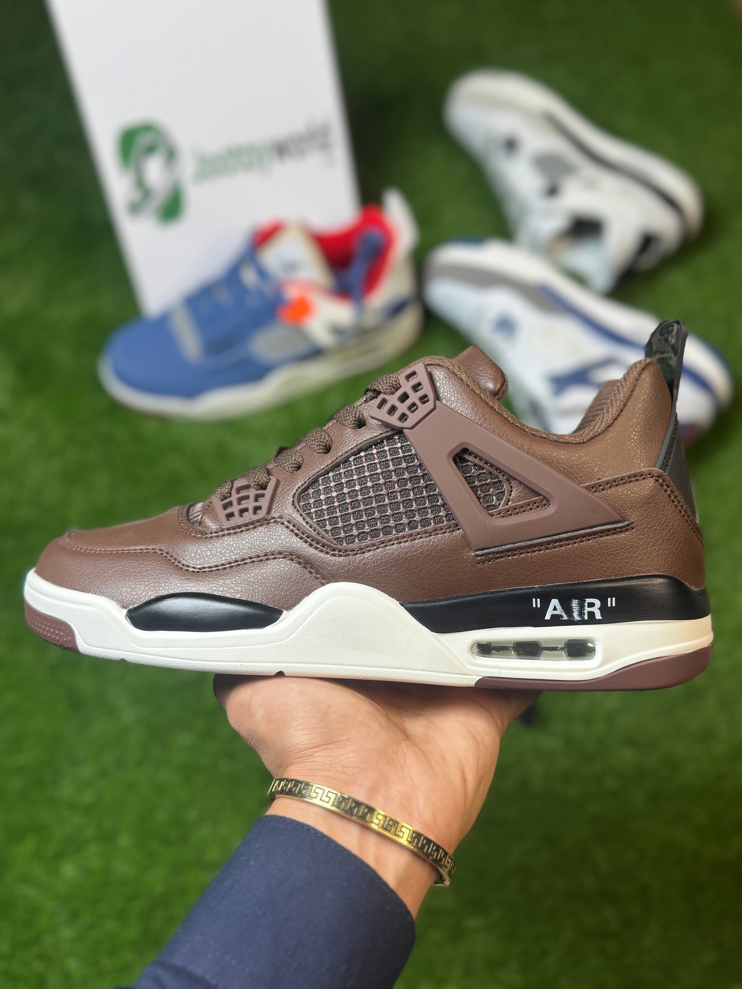 NK AJ4 (Dark Brown)