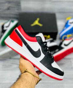 Nike Air Jordan 1 Low (Black Red)
